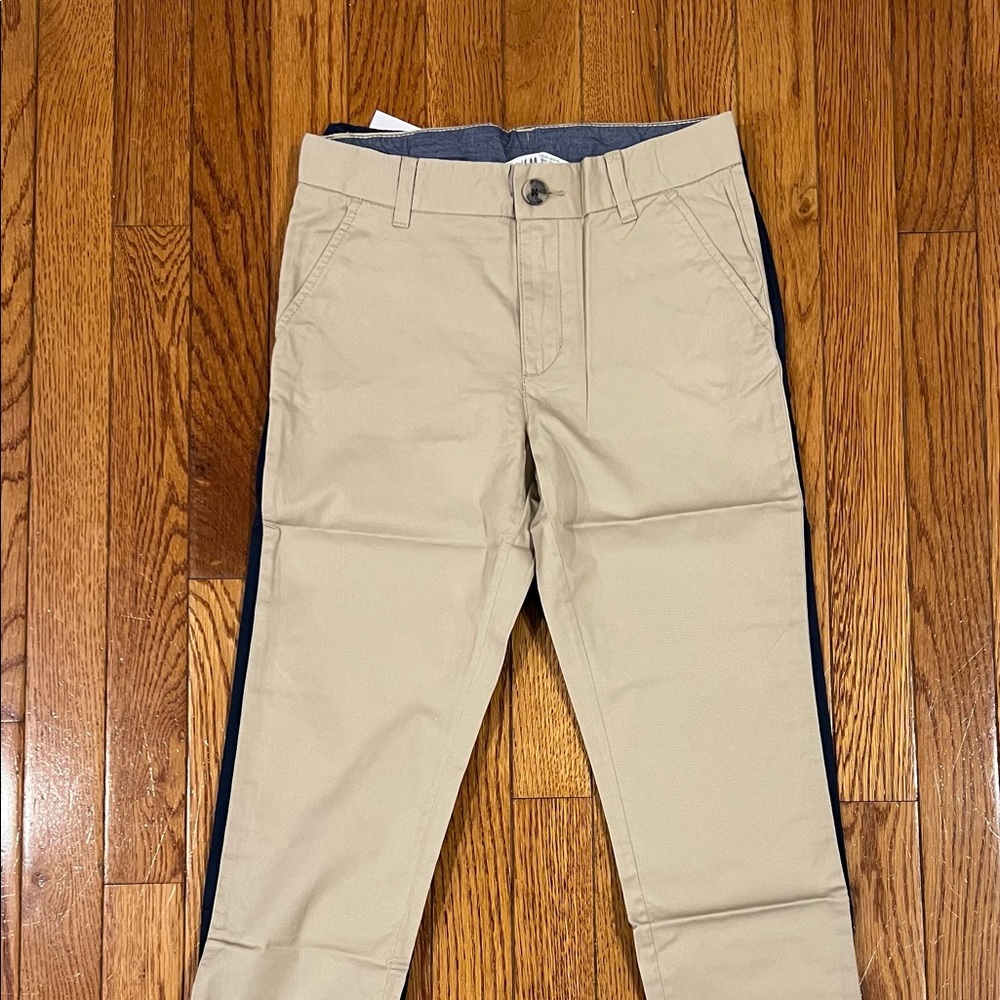 H&M Chinos (set of 2) Navy Blue and Khaki 8-9Y - Picture 3 of 16